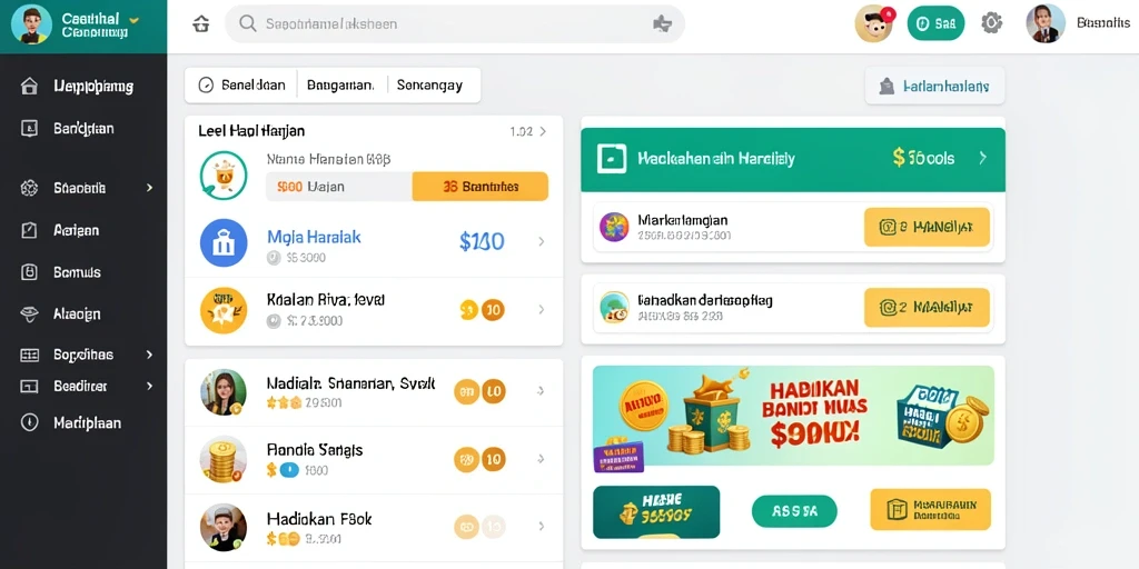 Tampilan pertama dari antarmuka game HOYE55.