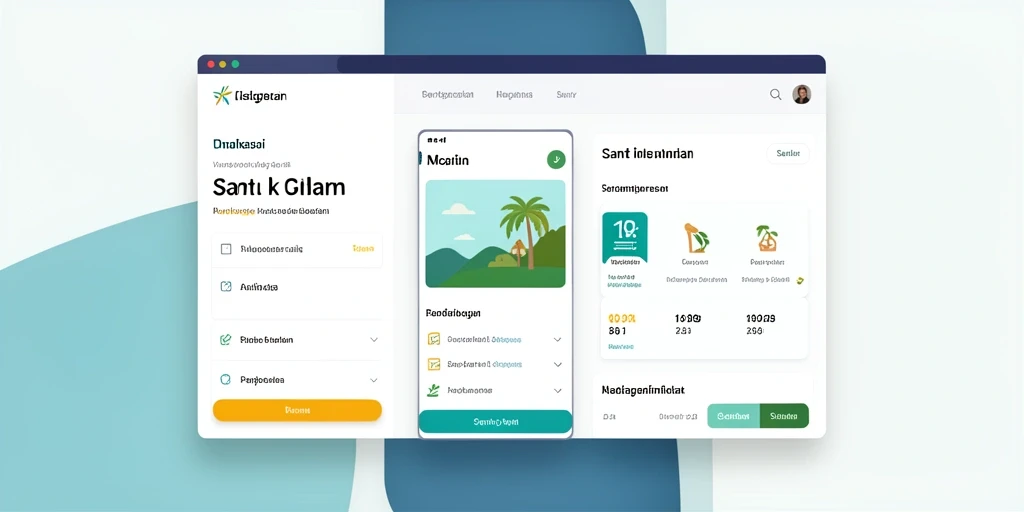 Tampilan awal aplikasi JKTOK yang menarik dan intuitif.