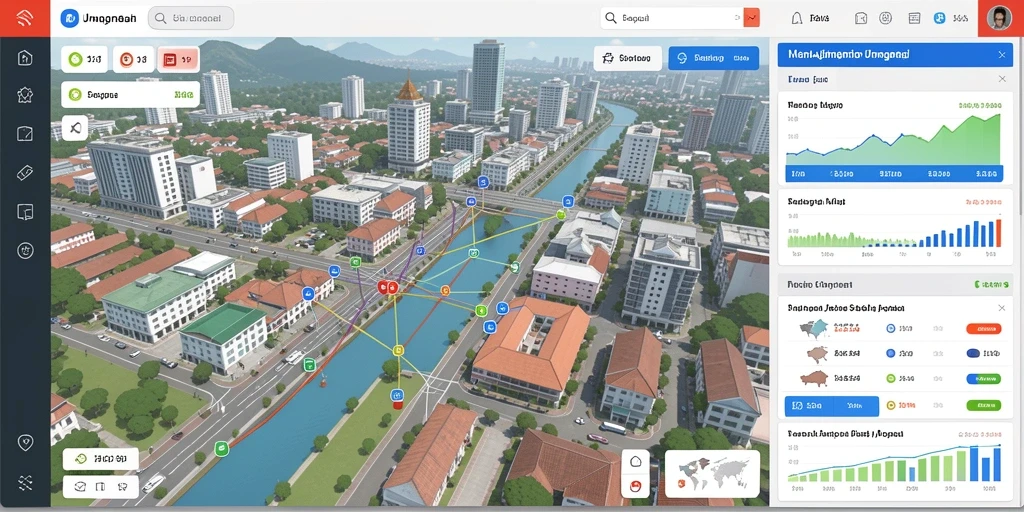 Tangkapan layar dari karakter utama dalam aksi.